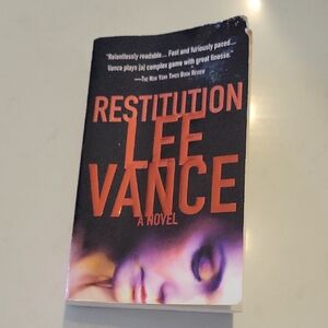Free With Purchase Lee Vance Novel Restitution